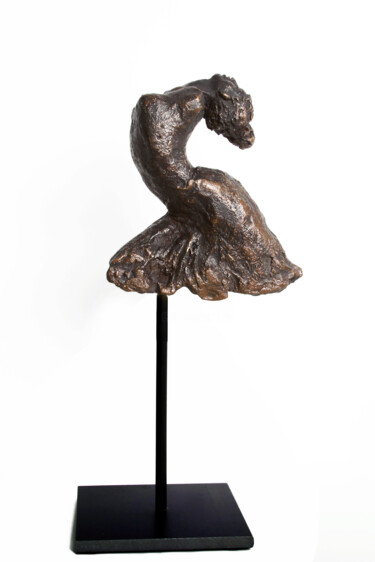 Skulptur mit dem Titel "ENVOL 2" von Nicole Besnainou, Original-Kunstwerk, Bronze