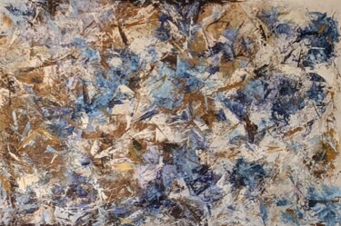 Pittura intitolato "Beyond convergence" da Nicole Caron, Opera d'arte originale, Olio