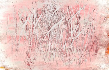 Painting titled "Flamingos in Grado" by Nicole Cecil B, Original Artwork, Acrylic