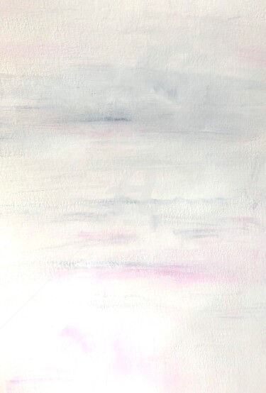 Painting titled "Fog in Grado" by Nicole Cecil B, Original Artwork, Acrylic