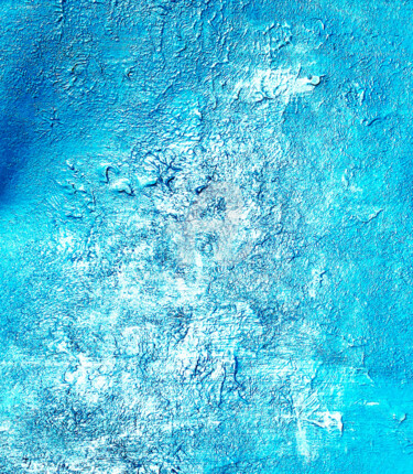 Malerei mit dem Titel "The Blue - Sea and…" von Nicole Cecil B, Original-Kunstwerk, Acryl