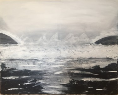 Painting titled "Arktik" by Nicoletta Eckert, Original Artwork, Acrylic