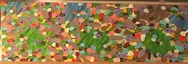 Peinture intitulée "Taches couleurs" par Nicole Lambert, Œuvre d'art originale, Acrylique