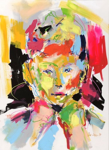 Ich brauche mal Pink! Malerei mit dem Titel "Ich brauche mal Pin…" von Nicole Leidenfrost, Original-Kunstwerk, Acryl