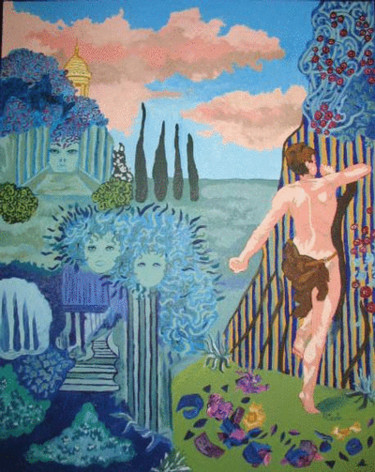 Pittura intitolato "la-furie-de-mars-" da Nicole Lubrano-Lavadera, Opera d'arte originale, Olio