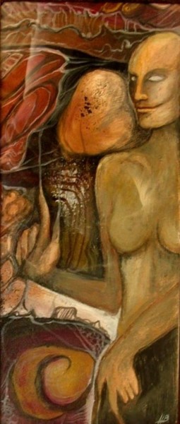Pittura intitolato "come in alto cosi i…" da Nicole Balassone, Opera d'arte originale