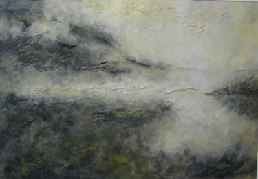 Peinture intitulée "Norvège" par Nicole Serres, Œuvre d'art originale, Huile