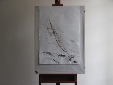 Painting titled "Tempête, esquisse /…" by Nicole Serres, Original Artwork