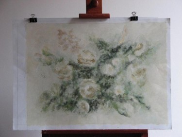 Pittura intitolato "Bouquet 3 / Fiori 3" da Nicole Serres, Opera d'arte originale