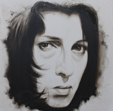 Peinture intitulée "ANNA (ritratto di A…" par Nicoletta Bagatti, Œuvre d'art originale, Huile