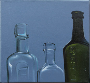 CAREZZE DI VETRO 49 Painting titled "CAREZZE DI VETRO 49" by Nicoletta Bagatti, Original Art, Oil