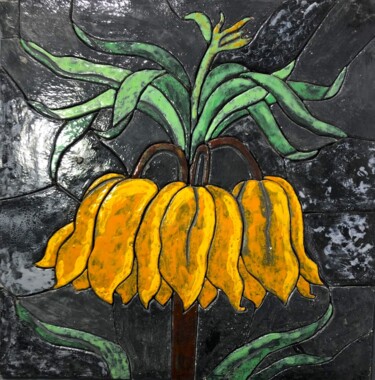 "Fritillaria" başlıklı Heykel Nicoletta De Francesco tarafından, Orijinal sanat, Seramik