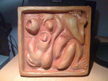 Sculpture intitulée "Maschio o femmina-a…" par Maria Nicoletta Ballarin, Œuvre d'art originale