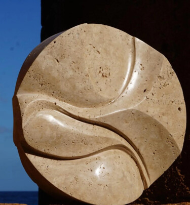 Rzeźba zatytułowany „Doppia Essenza” autorstwa Nicolò Dell'Erba, Oryginalna praca, Kamień