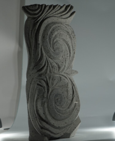 Sculpture intitulée ""Incompiuta"" par Nicolò Dell'Erba, Œuvre d'art originale, Pierre