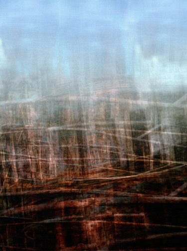 Digital Arts titled "REDWOOD FOREST -Mix…" by Nictsi Khamira, Original Artwork, Digital Painting