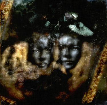 Arts numériques intitulée "SOULMATES (II) -Dig…" par Nictsi Khamira, Œuvre d'art originale, Peinture numérique