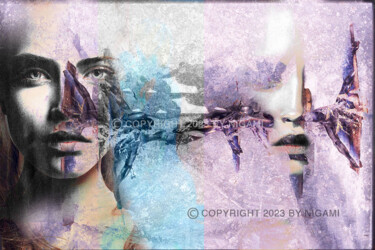 Photography titled "Beauty Transfer" by Nigami, Original Artwork, Manipulated Photography