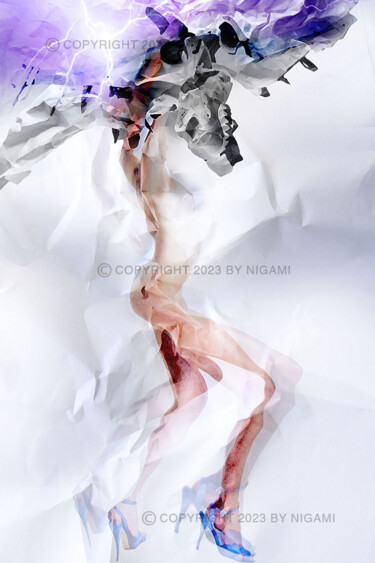 Digital Arts titled "Kraft Der Gedanken…" by Nigami, Original Artwork, Manipulated Photography