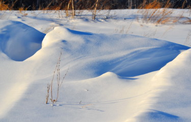 Photographie intitulée "Снега Алтая" par Nikolai Matiushenkov, Œuvre d'art originale, Photographie numérique