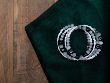 Design intitolato "Bracelet ''Celestia…" da Nika Lond, Opera d'arte originale, Gioielli