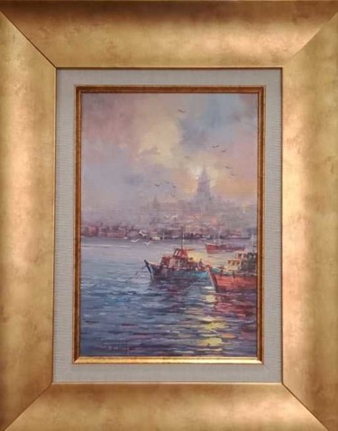 "Tekne" başlıklı Tablo Nikea Art Gallery Sanat Galerisi tarafından, Orijinal sanat, Hava fırçası