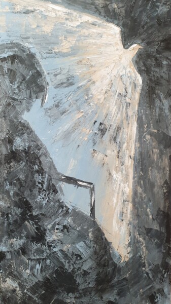 Ζωγραφική με τίτλο "Диптих "Душа-птица"" από Nikita Chaikovskiy, Αυθεντικά έργα τέχνης, Ακρυλικό Τοποθετήθηκε στο Ξύλινο πάν…