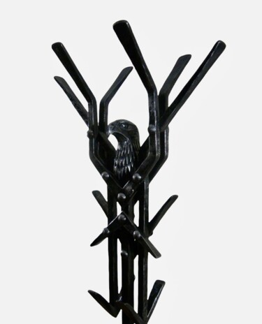Sculptuur getiteld "Скандинавский  «Орё…" door Nikita Kostiukov, Origineel Kunstwerk, Metalen