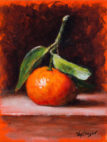 Картина под названием "Clementine Original…" - Nikita Van Chagov, Подлинное произведение искусства, Масло