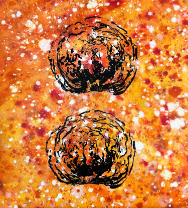 Incisioni, stampe intitolato "Cabbage #1" da Nikita Ostapenco, Opera d'arte originale, Acrilico