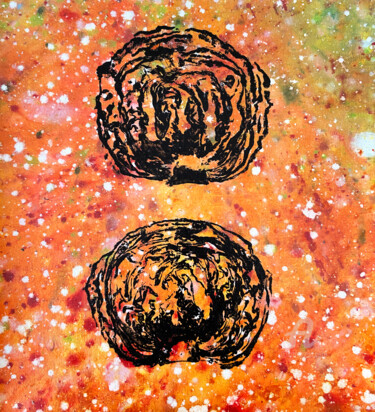Εκτυπώσεις & Χαρακτικά με τίτλο "Cabbage #3" από Nikita Ostapenco, Αυθεντικά έργα τέχνης, Ακρυλικό