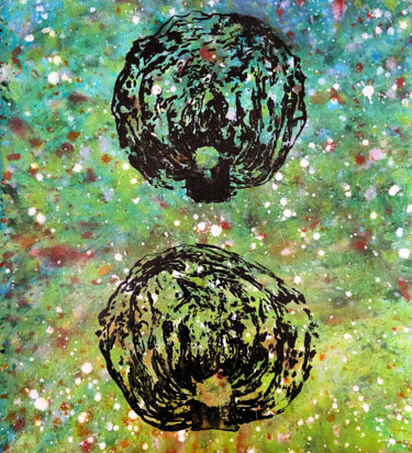 Incisioni, stampe intitolato "Cabbage #5" da Nikita Ostapenco, Opera d'arte originale, Acrilico