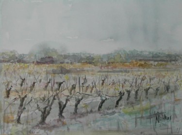 Peinture intitulée "Lord vineyard Haute…" par Nikkos, Œuvre d'art originale