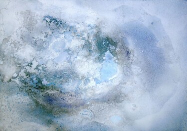 绘画 标题为“Melting Surfaces” 由Nikola Alipiev, 原创艺术品, 油