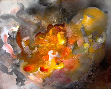 Painting titled "Pacific Sunrise" by Nikola Alipiev, Original Artwork, Oil