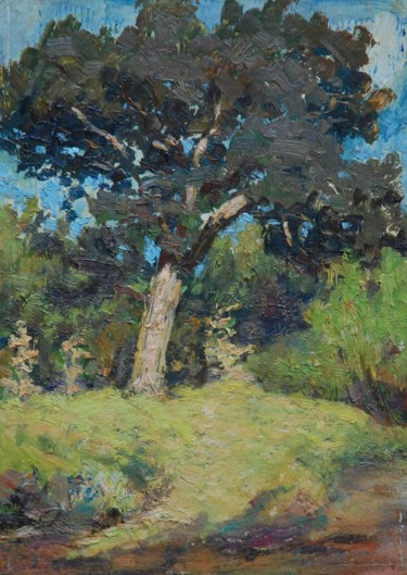 Painting titled ""Tree"" by Nikolai Chebotaru, Original Artwork