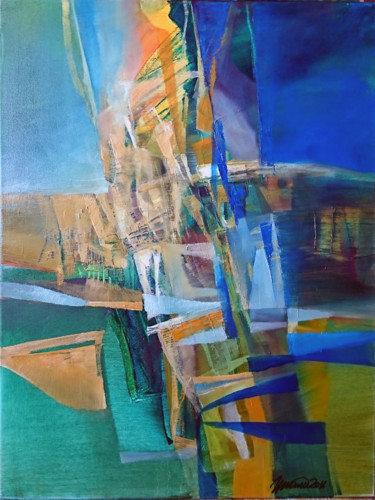 Malerei mit dem Titel "daydream" von Nikolai Taidakov, Original-Kunstwerk, Öl