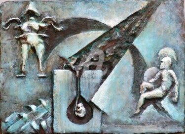 Rzeźba zatytułowany „aces” autorstwa Nikola Radonjic Johnny, Oryginalna praca, Plastik