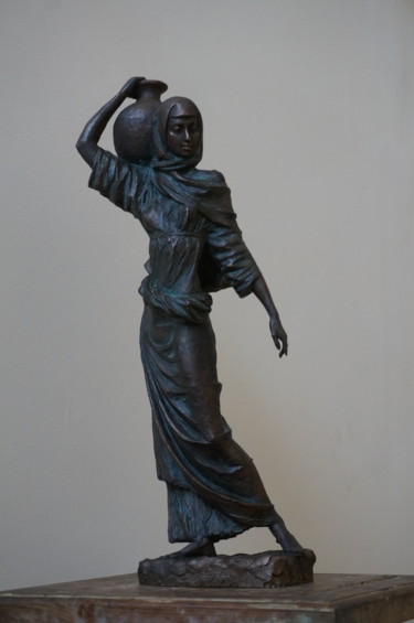 Sculpture titled "Rebekah" by Николай Шаталов, Original Artwork, Bronze