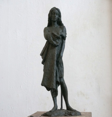 Sculpture titled "Etude" by Nikolai Shatalov, Original Artwork, Clay