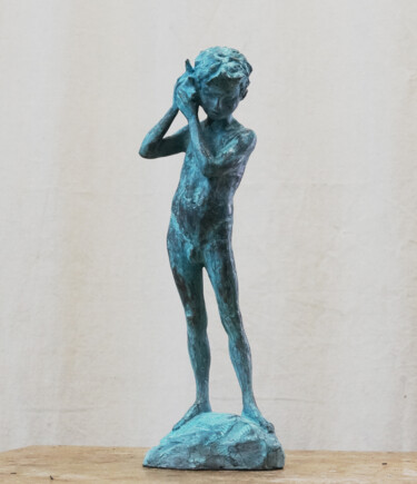 Sculpture titled "Sea noise" by Nikolai Shatalov, Original Artwork, Bronze