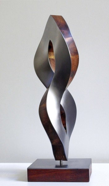 Skulptur mit dem Titel "cycla_x" von Nikolaus Weiler, Original-Kunstwerk, Metalle