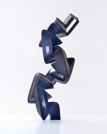 Skulptur mit dem Titel "helicuma" von Nikolaus Weiler, Original-Kunstwerk, Glas