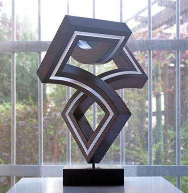 Skulptur mit dem Titel "offener lichtkomplex" von Nikolaus Weiler, Original-Kunstwerk, Glas
