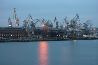 Photography titled "Baltic Shipyard" by Nikolay Biryukov, Original Artwork