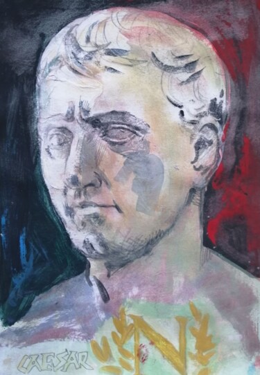 Peinture intitulée "Caesar XII Rome" par Nikolay Hristozov (Caesar), Œuvre d'art originale, Crayon
