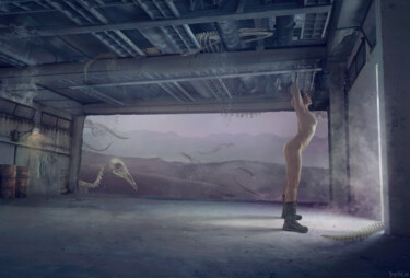 Digitale Kunst getiteld "Science of Sleep, m…" door Nikolina Petolas, Origineel Kunstwerk