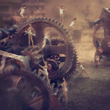 Arte digital titulada "Impeller, small, li…" por Nikolina Petolas, Obra de arte original