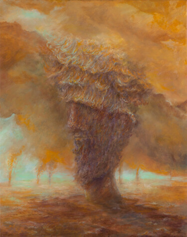 Painting titled "Sleepers III" by Nikolina Petolas, Original Artwork, Oil