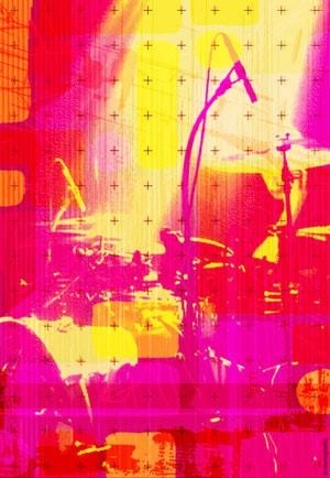 Digital Arts titled "drums" by Nikonografik, Original Artwork, Digital Collage